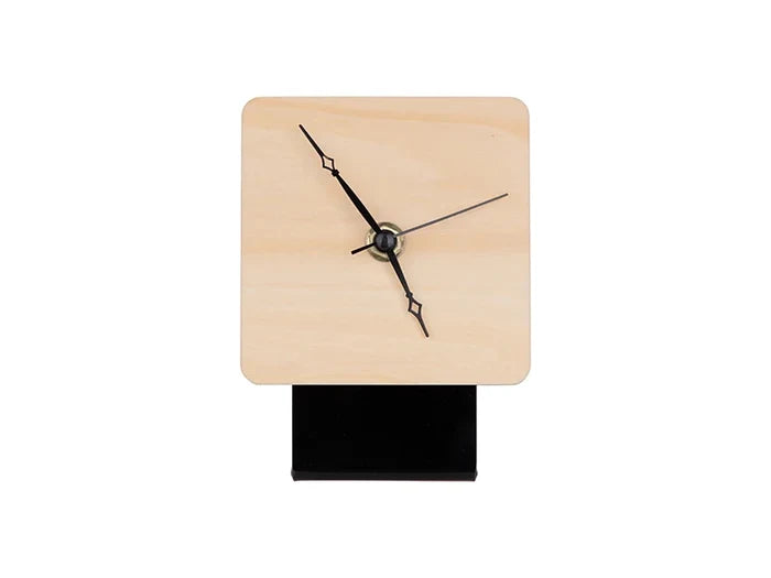 Sublimation Plywood Desktop Clock(10cm)