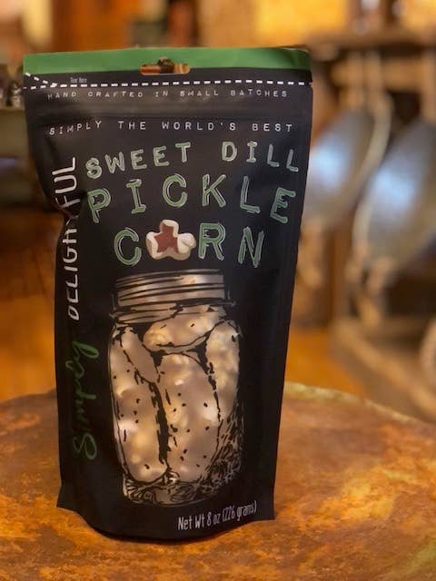 Sweet Dill Pickle Popcorn 8 oz - Pine & Moss