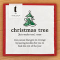 Tableau Paper Napkins, Christmas Tree