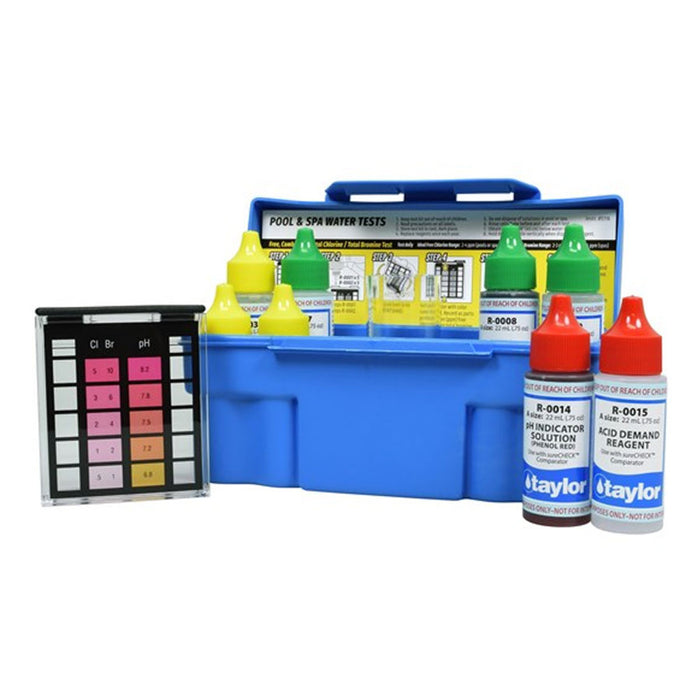 Taylor K-1004 6-Way Pool Test Kit