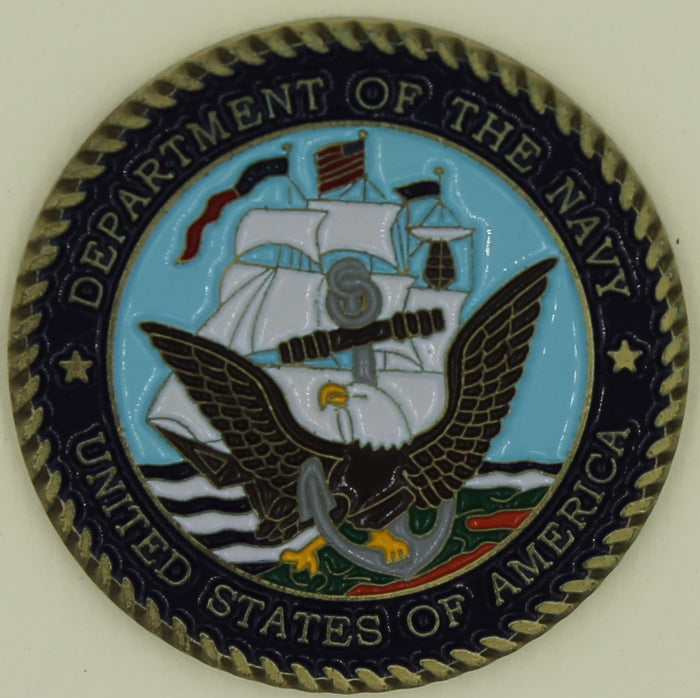 USS Enterprise Aircraft Carrier CVN-65 Navy Challenge Coin