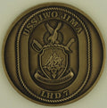 USS Iwo Jima LHD-7 Navy Challenge Coin