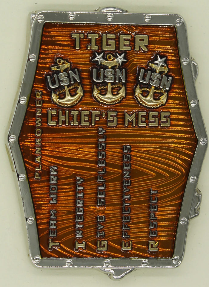 USS Jackson LCS-6 Crew 212 ser# 011 Navy Challenge Coin