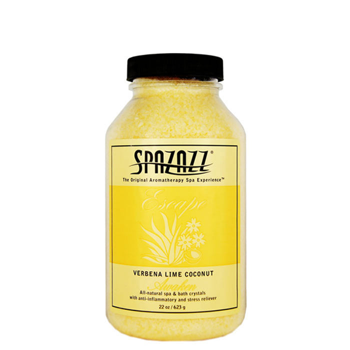 Verbena Lime Coconut Spazazz Aromatherapy Crystals For Your Hot Tub