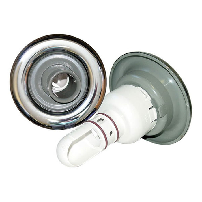 Waterway 5" Directional Adjustable Whirlpool Jet - Grey - S/S