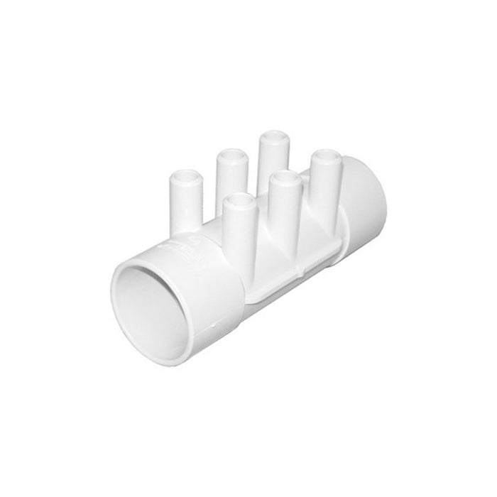 Waterway Manifold - 2" S x 2"S x (6) 3/4" Smooth Barb
