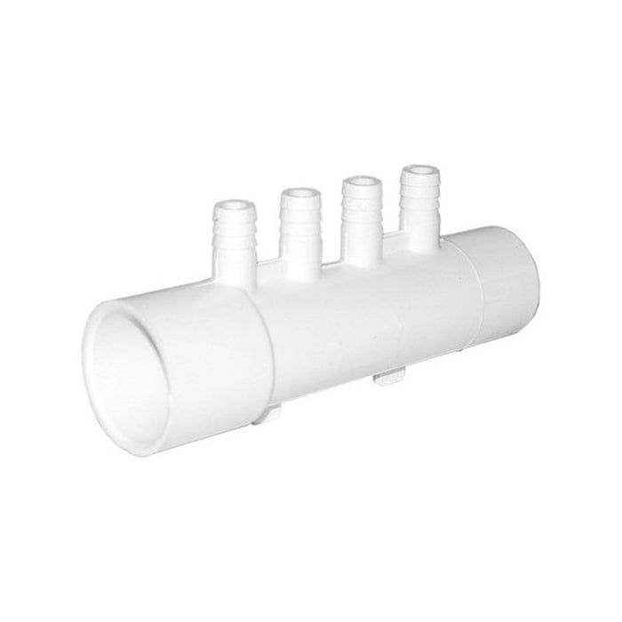 Waterway Manifold 1" S x 1" SP x (4) 3/8" Barbs
