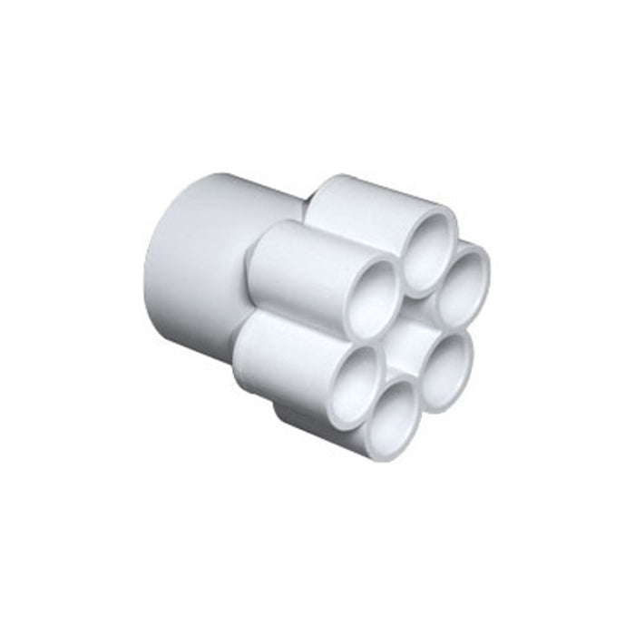 Waterway Manifold 2" S x (6) 1/2" S Ports
