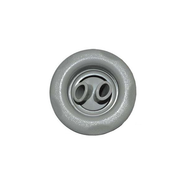 Waterway Threaded 3-3/8" Hot Tub Jet - Grey