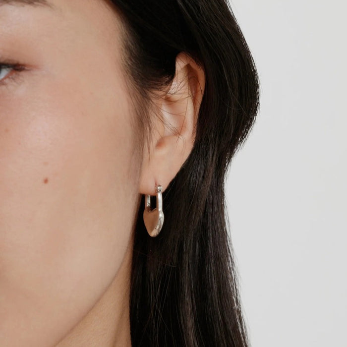 Sterling Silver Wolf Circus Mona Earrings