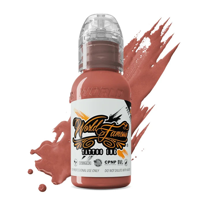 World Famous Tattoo Ink - Warm Peach